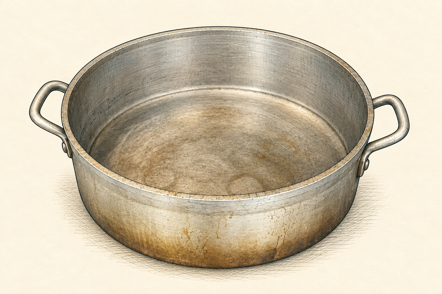 Illustration of Heavy Aluminum Rondeau